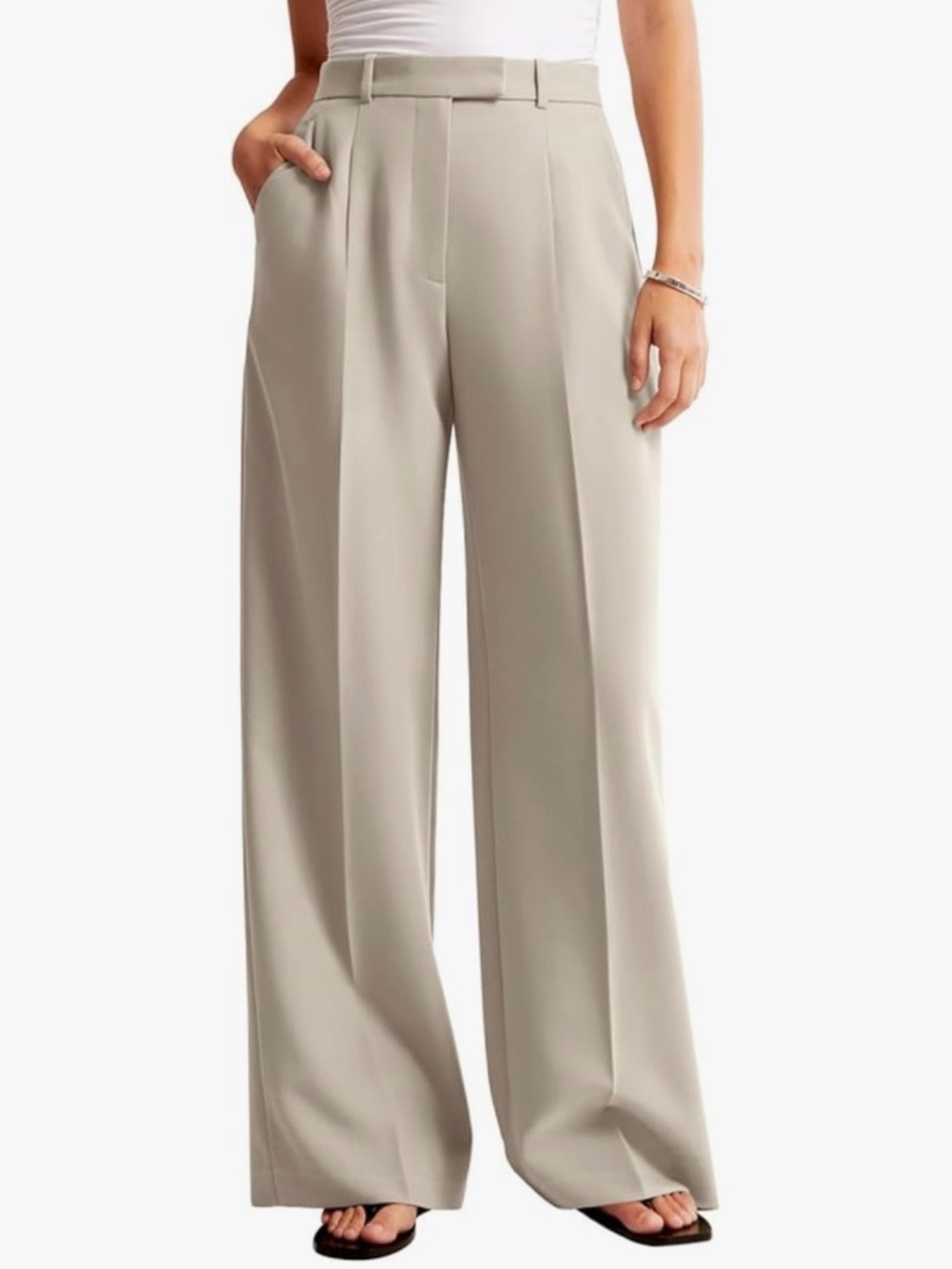 High Waist Wide Leg Pants for Women